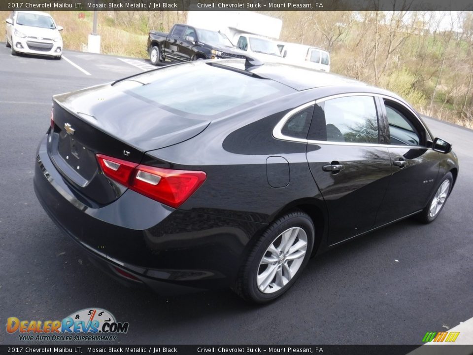 2017 Chevrolet Malibu LT Mosaic Black Metallic / Jet Black Photo #7