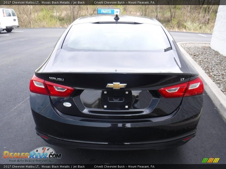 2017 Chevrolet Malibu LT Mosaic Black Metallic / Jet Black Photo #8