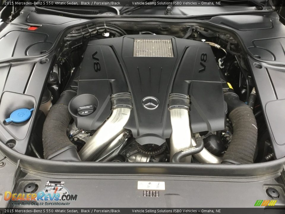 2015 Mercedes-Benz S 550 4Matic Sedan 4.6 Liter biturbo DI DOHC 32-Valve VVT V8 Engine Photo #9