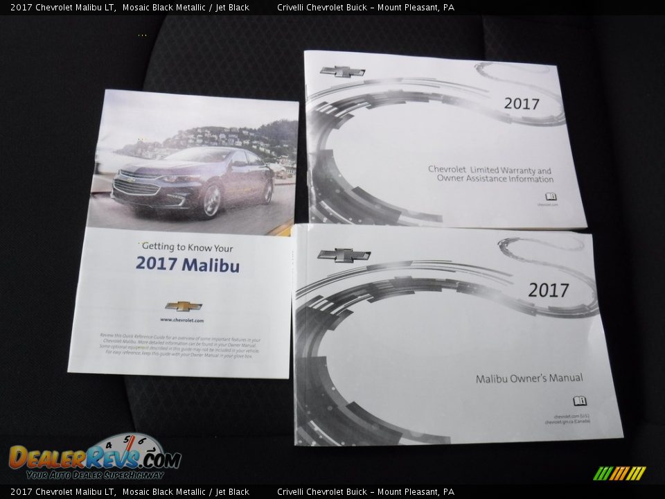 2017 Chevrolet Malibu LT Mosaic Black Metallic / Jet Black Photo #31