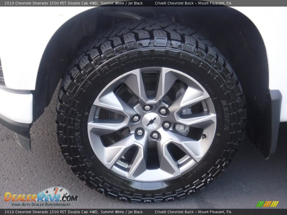 2019 Chevrolet Silverado 1500 RST Double Cab 4WD Summit White / Jet Black Photo #3