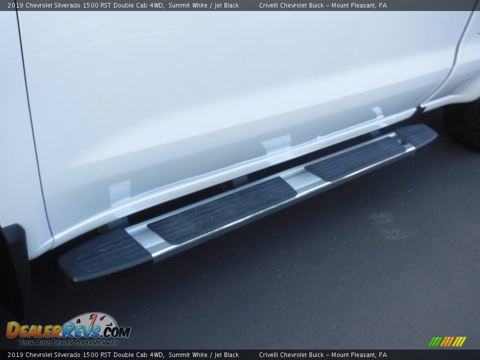 2019 Chevrolet Silverado 1500 RST Double Cab 4WD Summit White / Jet Black Photo #4