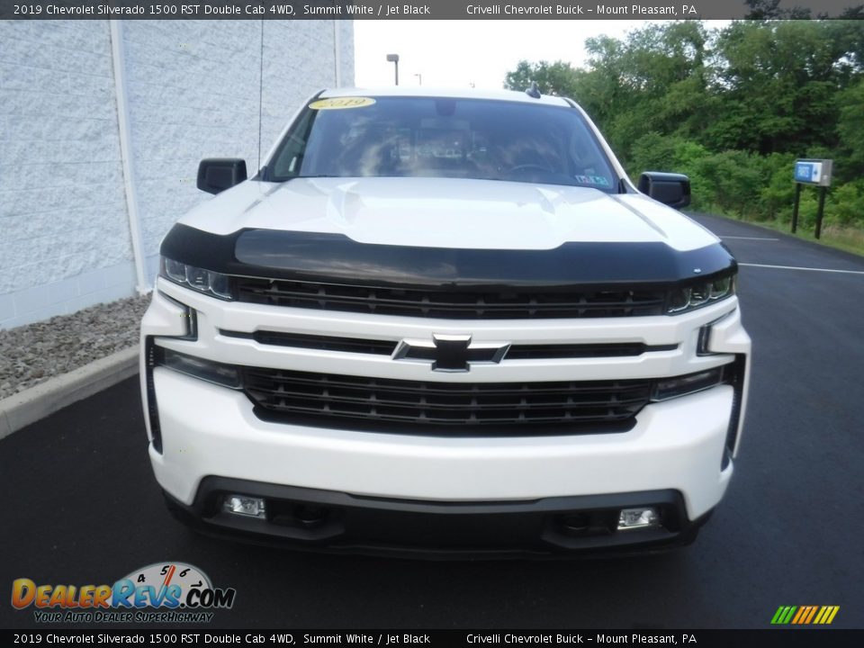 2019 Chevrolet Silverado 1500 RST Double Cab 4WD Summit White / Jet Black Photo #8