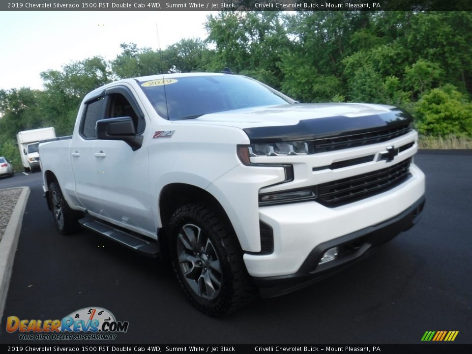 2019 Chevrolet Silverado 1500 RST Double Cab 4WD Summit White / Jet Black Photo #9