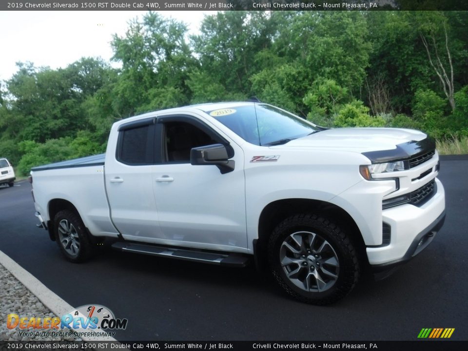 2019 Chevrolet Silverado 1500 RST Double Cab 4WD Summit White / Jet Black Photo #10