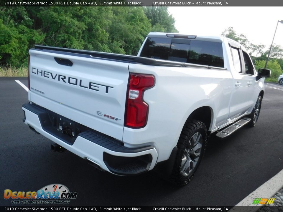 2019 Chevrolet Silverado 1500 RST Double Cab 4WD Summit White / Jet Black Photo #11