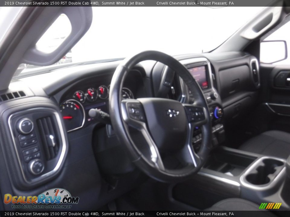 2019 Chevrolet Silverado 1500 RST Double Cab 4WD Summit White / Jet Black Photo #19