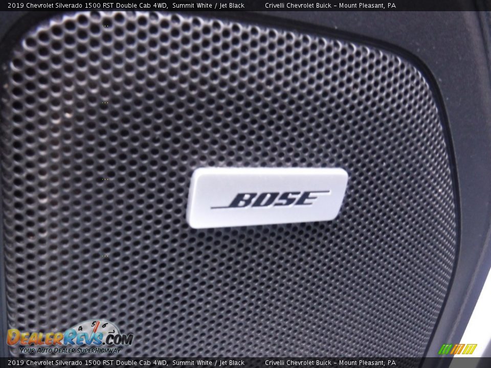 2019 Chevrolet Silverado 1500 RST Double Cab 4WD Summit White / Jet Black Photo #22