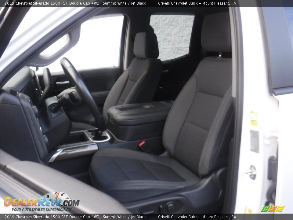 2019 Chevrolet Silverado 1500 RST Double Cab 4WD Summit White / Jet Black Photo #23