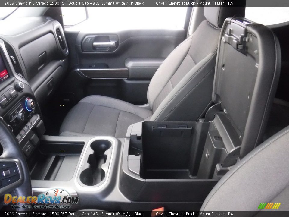 2019 Chevrolet Silverado 1500 RST Double Cab 4WD Summit White / Jet Black Photo #25