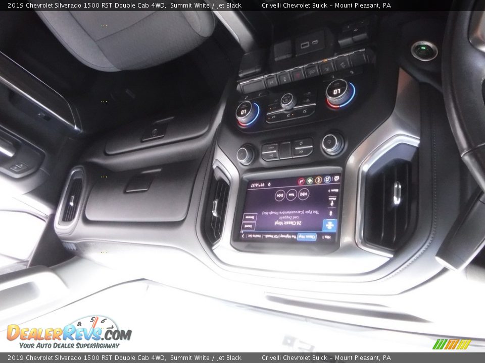 2019 Chevrolet Silverado 1500 RST Double Cab 4WD Summit White / Jet Black Photo #26