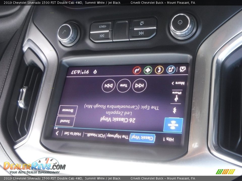2019 Chevrolet Silverado 1500 RST Double Cab 4WD Summit White / Jet Black Photo #27
