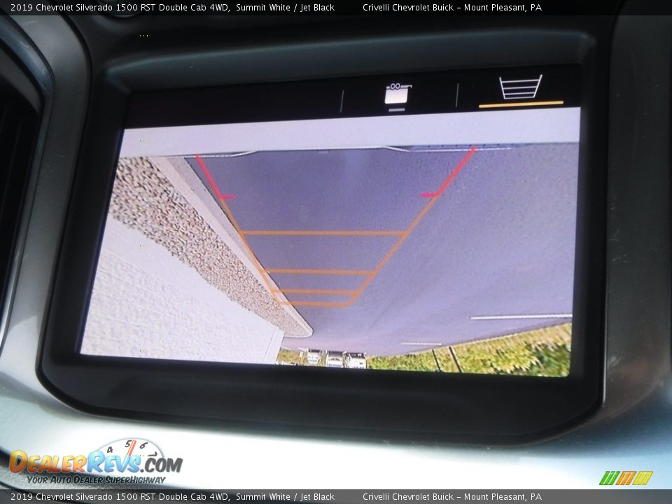 2019 Chevrolet Silverado 1500 RST Double Cab 4WD Summit White / Jet Black Photo #28