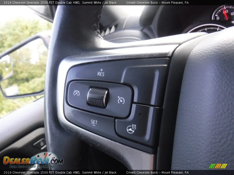 2019 Chevrolet Silverado 1500 RST Double Cab 4WD Summit White / Jet Black Photo #31