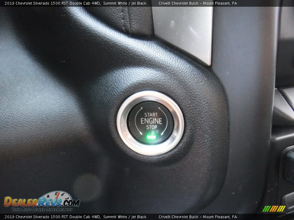 2019 Chevrolet Silverado 1500 RST Double Cab 4WD Summit White / Jet Black Photo #32