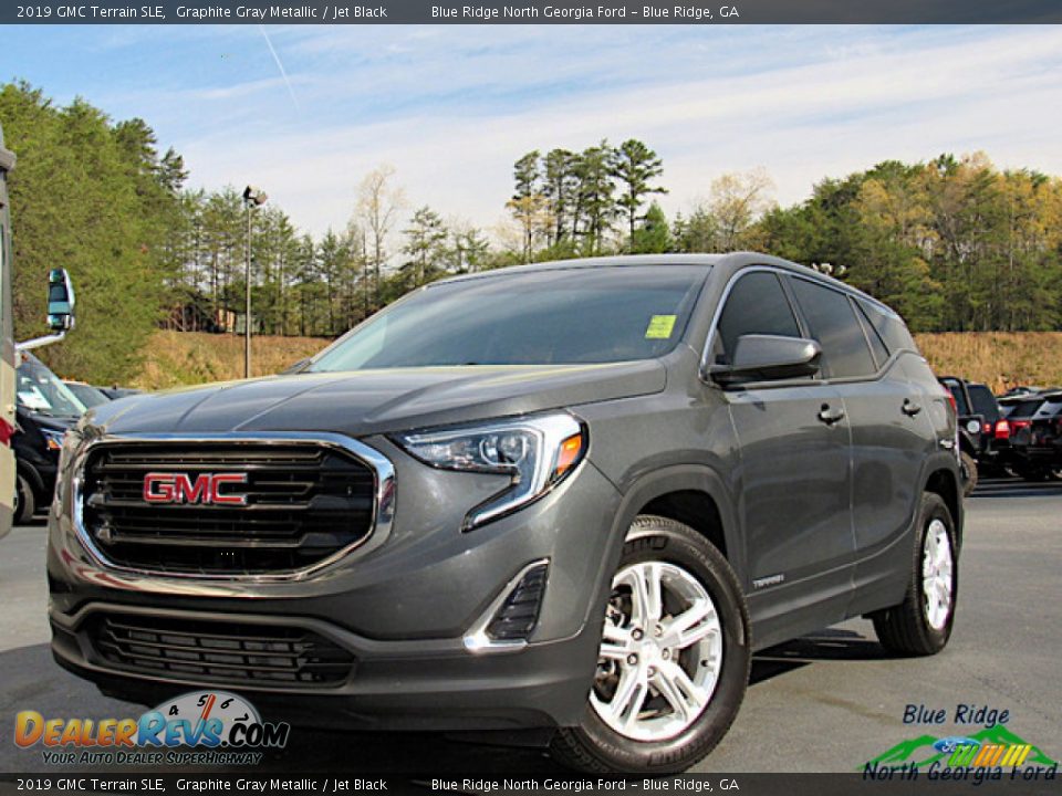 2019 GMC Terrain SLE Graphite Gray Metallic / Jet Black Photo #1