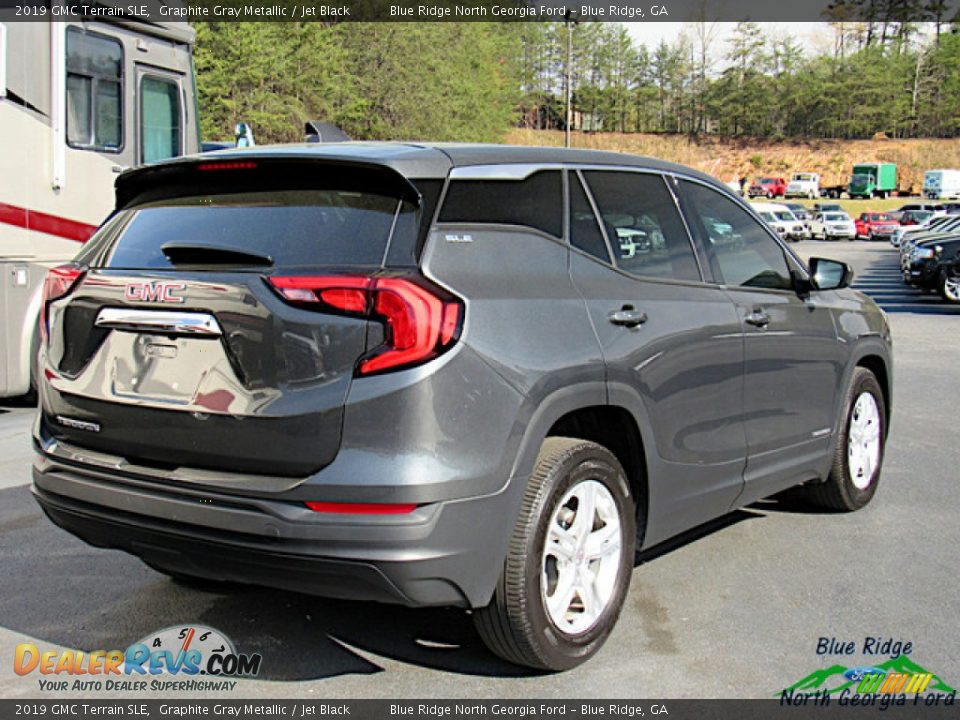 2019 GMC Terrain SLE Graphite Gray Metallic / Jet Black Photo #5