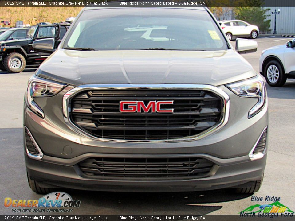 2019 GMC Terrain SLE Graphite Gray Metallic / Jet Black Photo #8