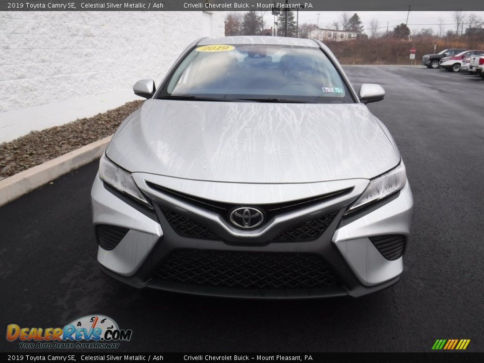 2019 Toyota Camry SE Celestial Silver Metallic / Ash Photo #4
