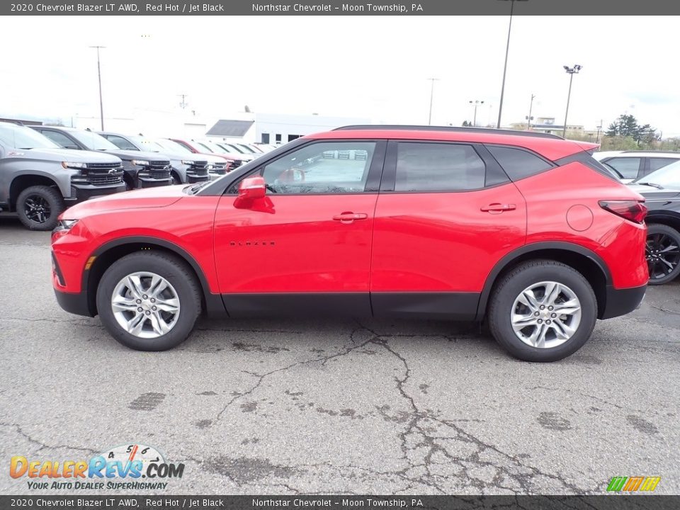 2020 Chevrolet Blazer LT AWD Red Hot / Jet Black Photo #3