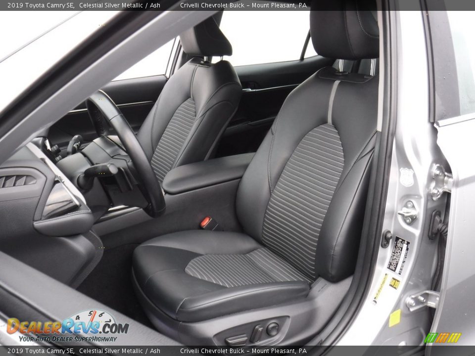 2019 Toyota Camry SE Celestial Silver Metallic / Ash Photo #14