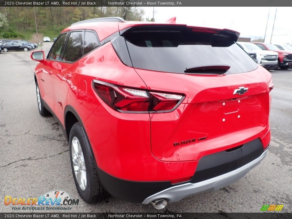 2020 Chevrolet Blazer LT AWD Red Hot / Jet Black Photo #4