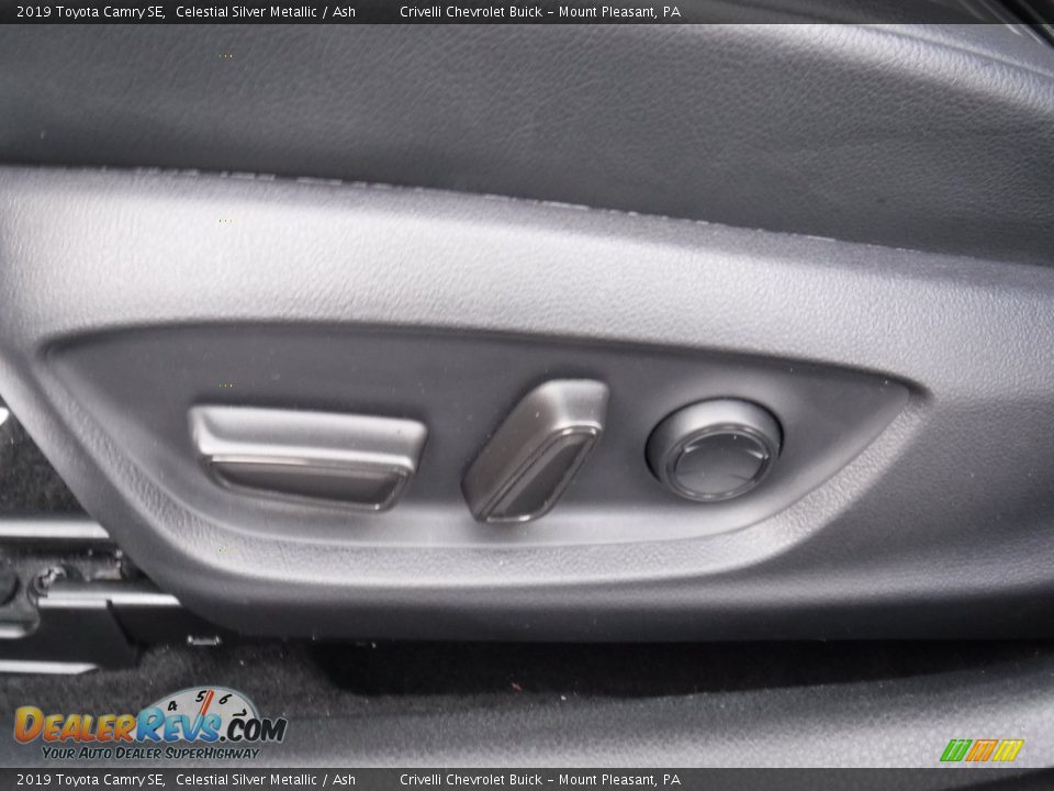 2019 Toyota Camry SE Celestial Silver Metallic / Ash Photo #15