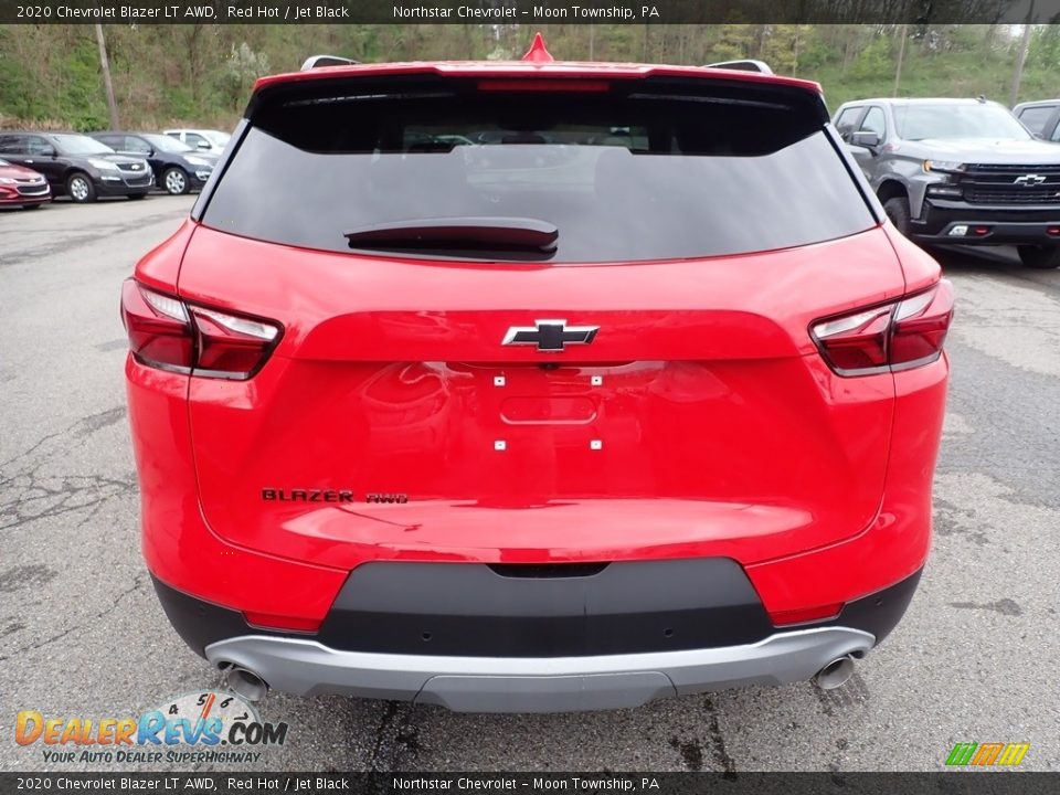 2020 Chevrolet Blazer LT AWD Red Hot / Jet Black Photo #5
