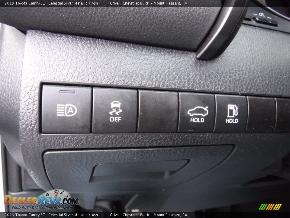 2019 Toyota Camry SE Celestial Silver Metallic / Ash Photo #16
