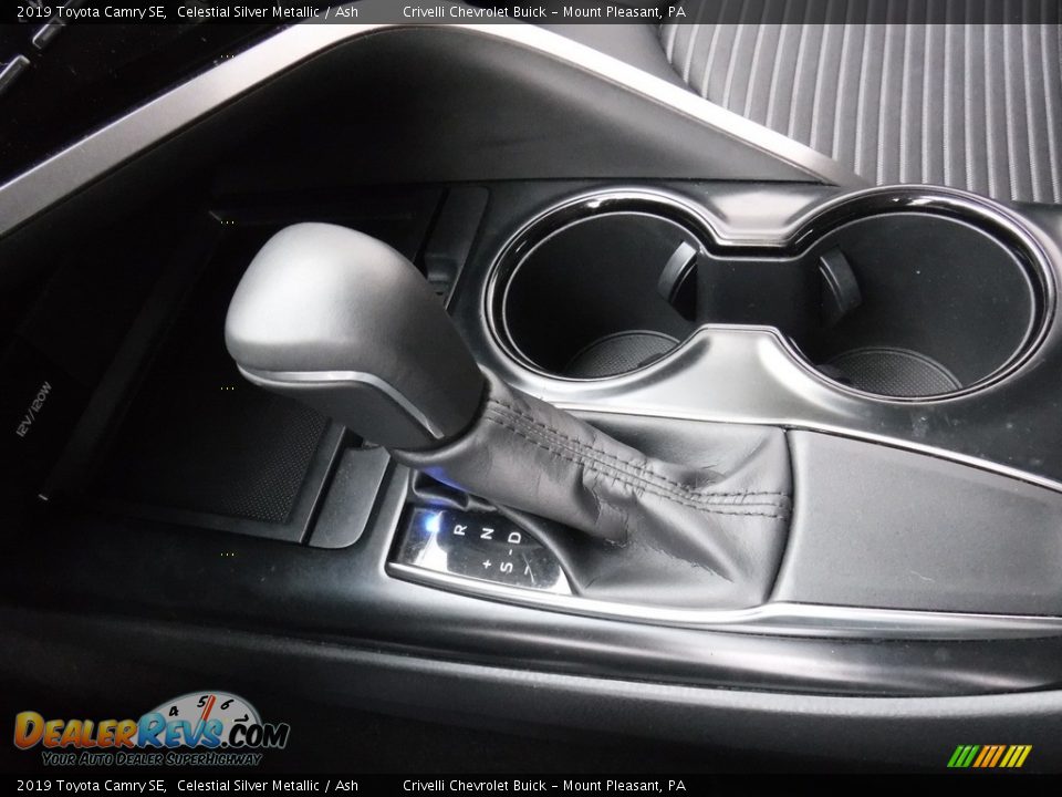 2019 Toyota Camry SE Celestial Silver Metallic / Ash Photo #17