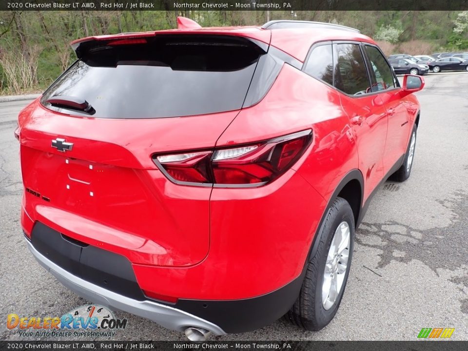 2020 Chevrolet Blazer LT AWD Red Hot / Jet Black Photo #6