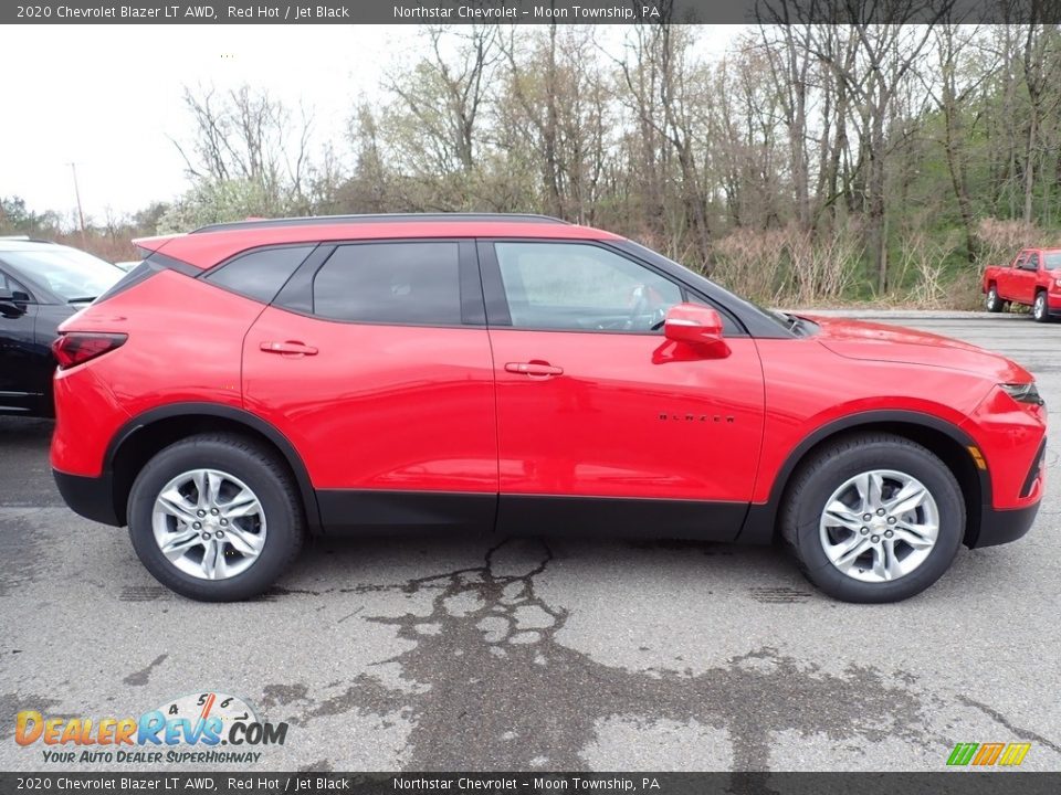 2020 Chevrolet Blazer LT AWD Red Hot / Jet Black Photo #7