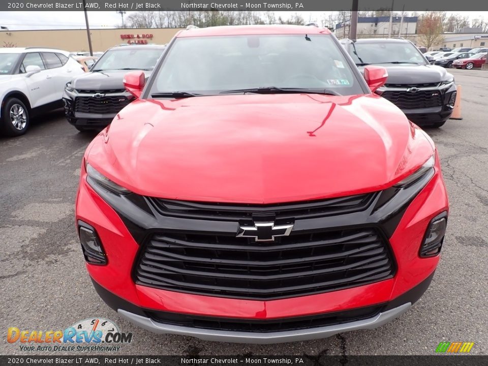 2020 Chevrolet Blazer LT AWD Red Hot / Jet Black Photo #9
