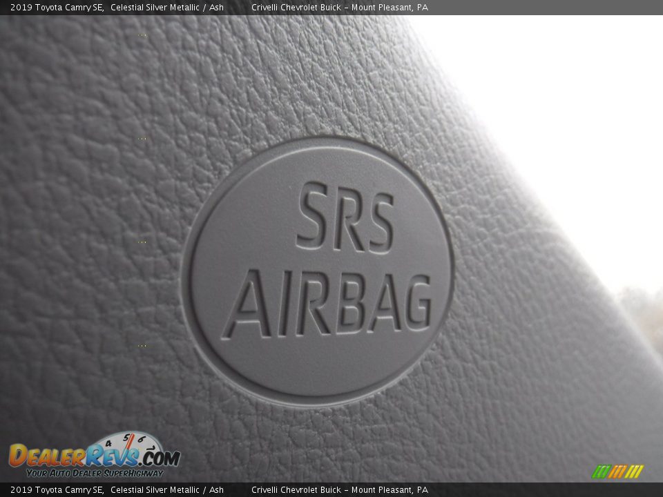 2019 Toyota Camry SE Celestial Silver Metallic / Ash Photo #23