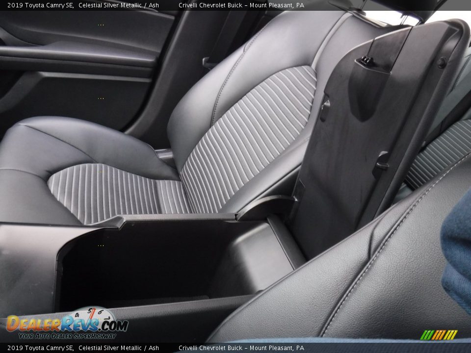 2019 Toyota Camry SE Celestial Silver Metallic / Ash Photo #25
