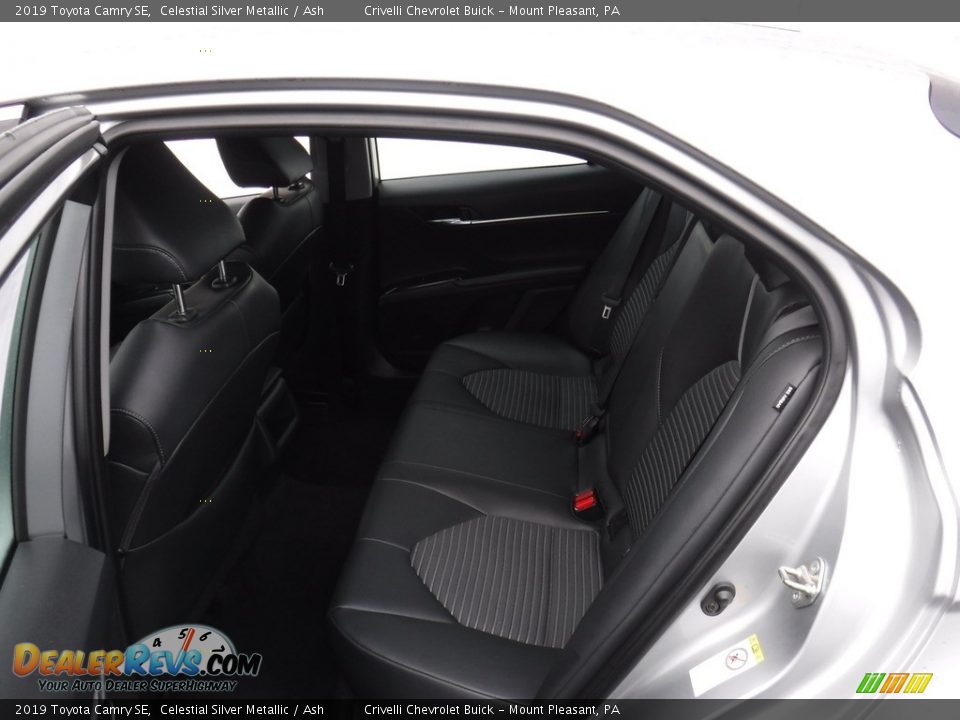 2019 Toyota Camry SE Celestial Silver Metallic / Ash Photo #26