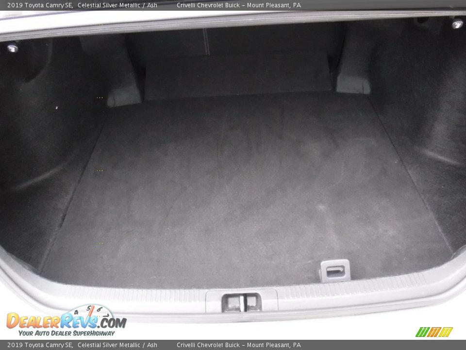 2019 Toyota Camry SE Celestial Silver Metallic / Ash Photo #28