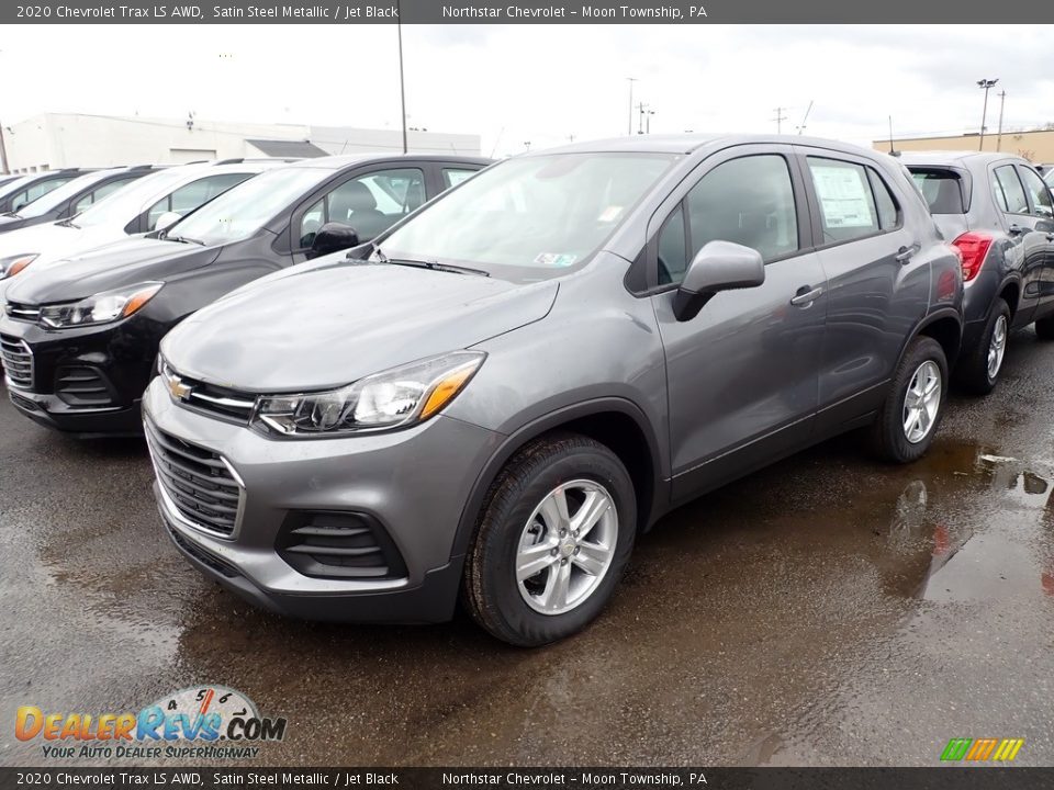 2020 Chevrolet Trax LS AWD Satin Steel Metallic / Jet Black Photo #1