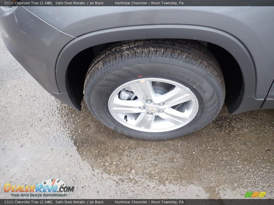 2020 Chevrolet Trax LS AWD Satin Steel Metallic / Jet Black Photo #2
