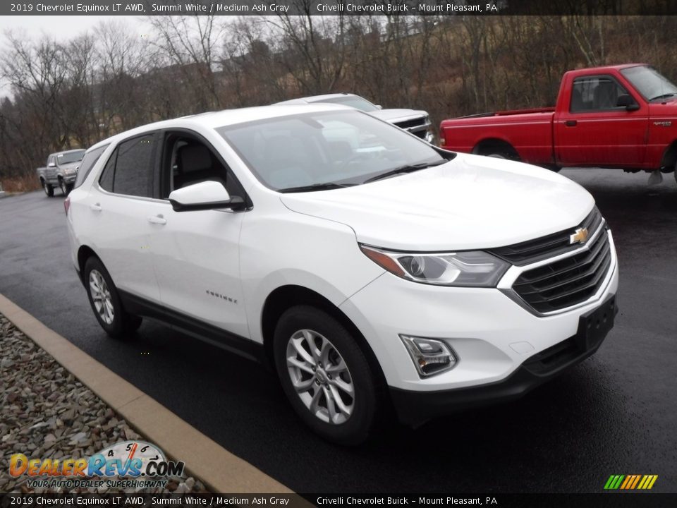 2019 Chevrolet Equinox LT AWD Summit White / Medium Ash Gray Photo #4