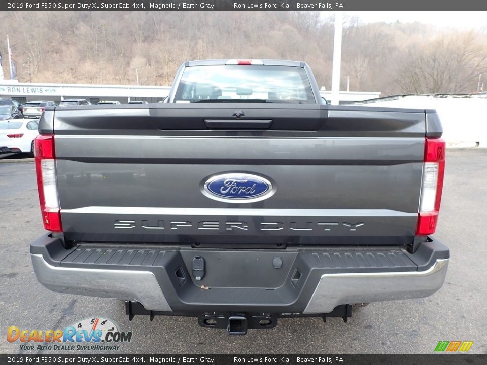 2019 Ford F350 Super Duty XL SuperCab 4x4 Magnetic / Earth Gray Photo #4