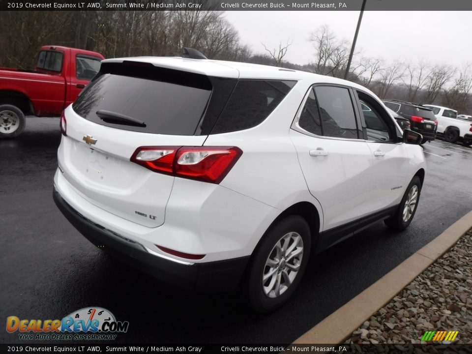 2019 Chevrolet Equinox LT AWD Summit White / Medium Ash Gray Photo #6