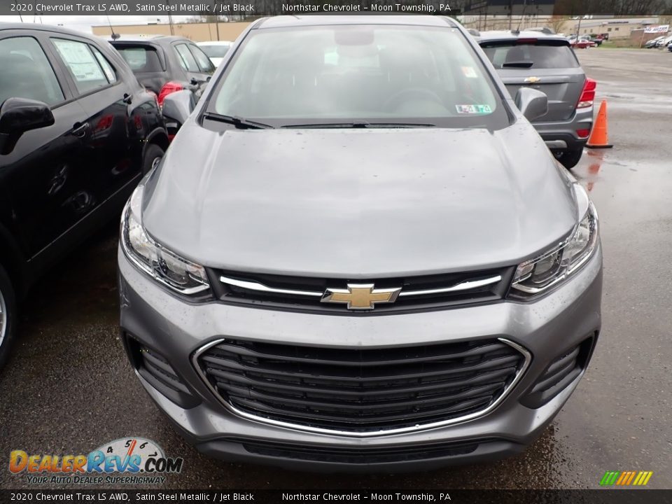 2020 Chevrolet Trax LS AWD Satin Steel Metallic / Jet Black Photo #8