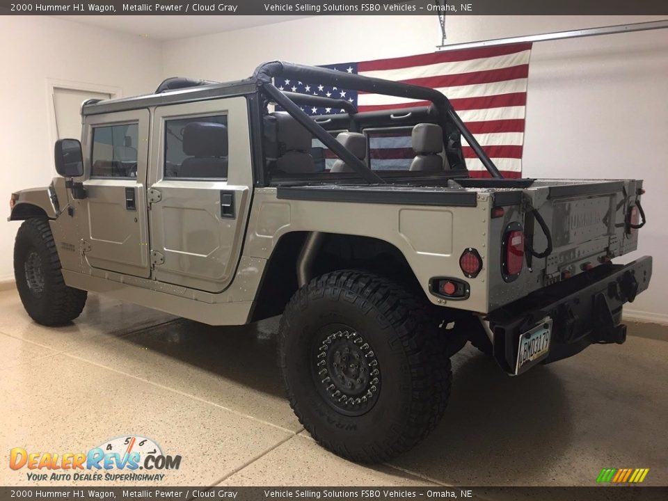 Metallic Pewter 2000 Hummer H1 Wagon Photo #1