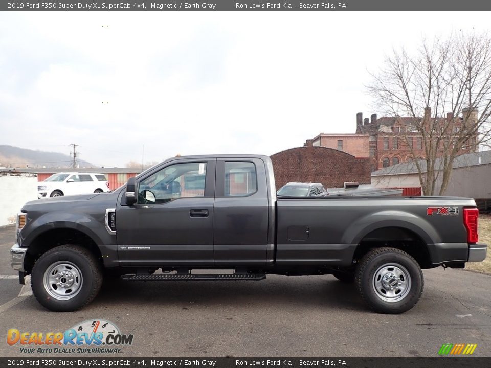 2019 Ford F350 Super Duty XL SuperCab 4x4 Magnetic / Earth Gray Photo #6