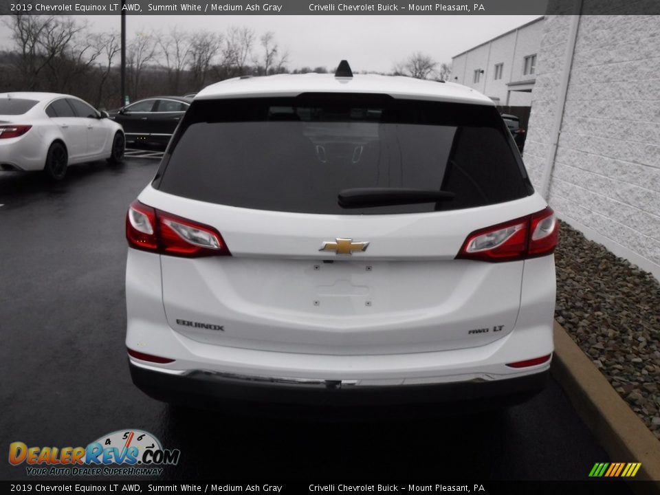 2019 Chevrolet Equinox LT AWD Summit White / Medium Ash Gray Photo #7