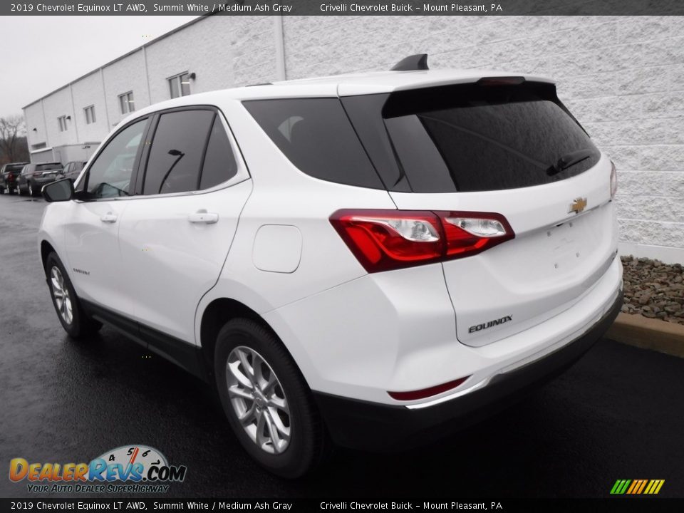 2019 Chevrolet Equinox LT AWD Summit White / Medium Ash Gray Photo #8