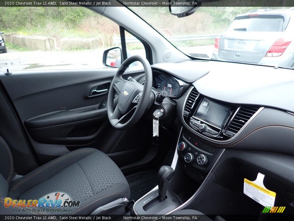 2020 Chevrolet Trax LS AWD Satin Steel Metallic / Jet Black Photo #10