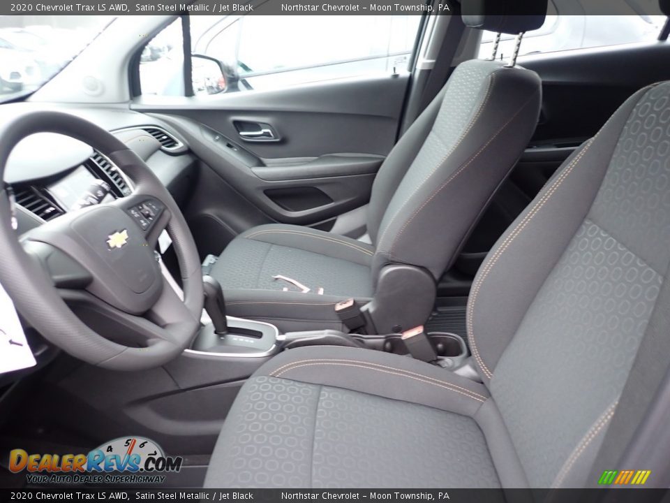 2020 Chevrolet Trax LS AWD Satin Steel Metallic / Jet Black Photo #11