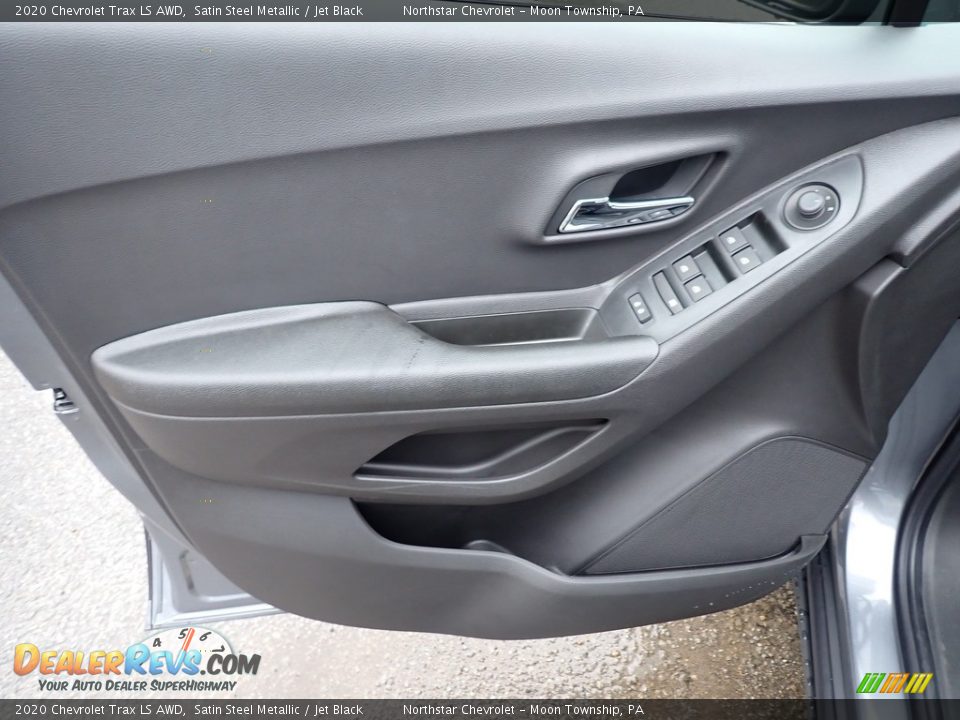 2020 Chevrolet Trax LS AWD Satin Steel Metallic / Jet Black Photo #12